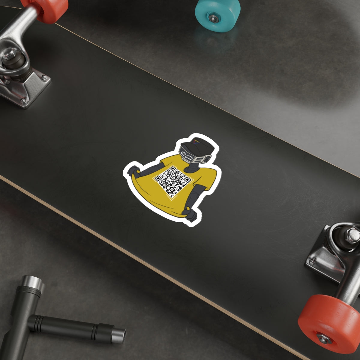 QR L0Fi Sticker