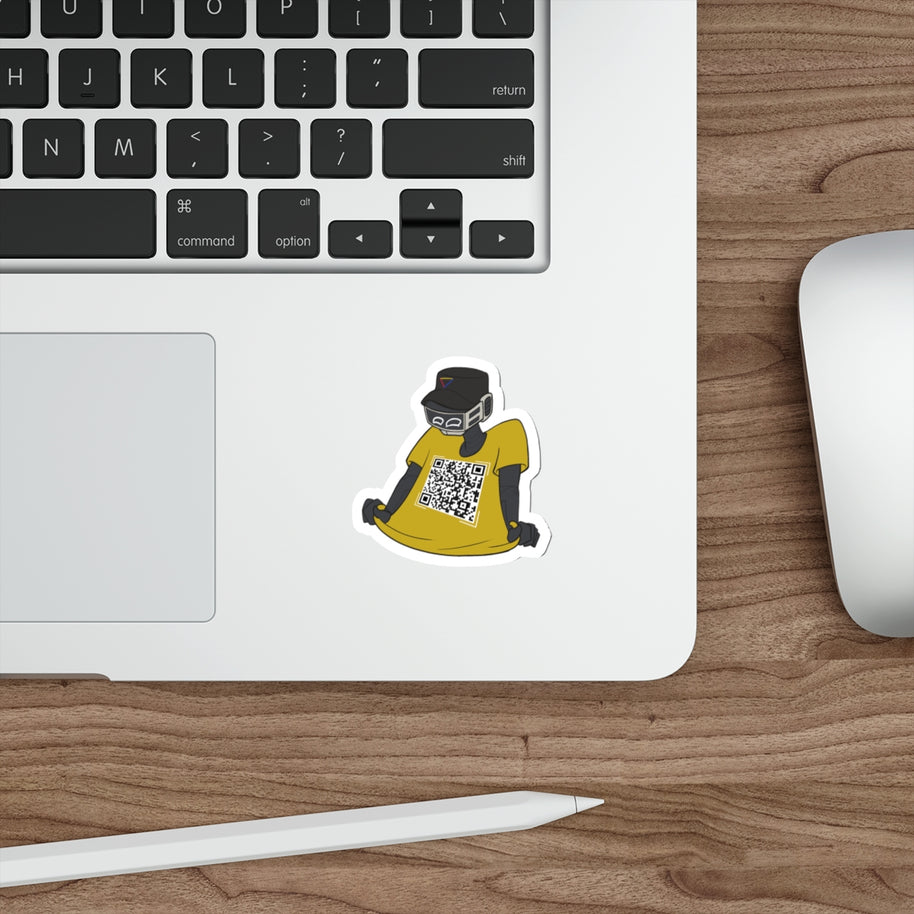 QR L0Fi Sticker