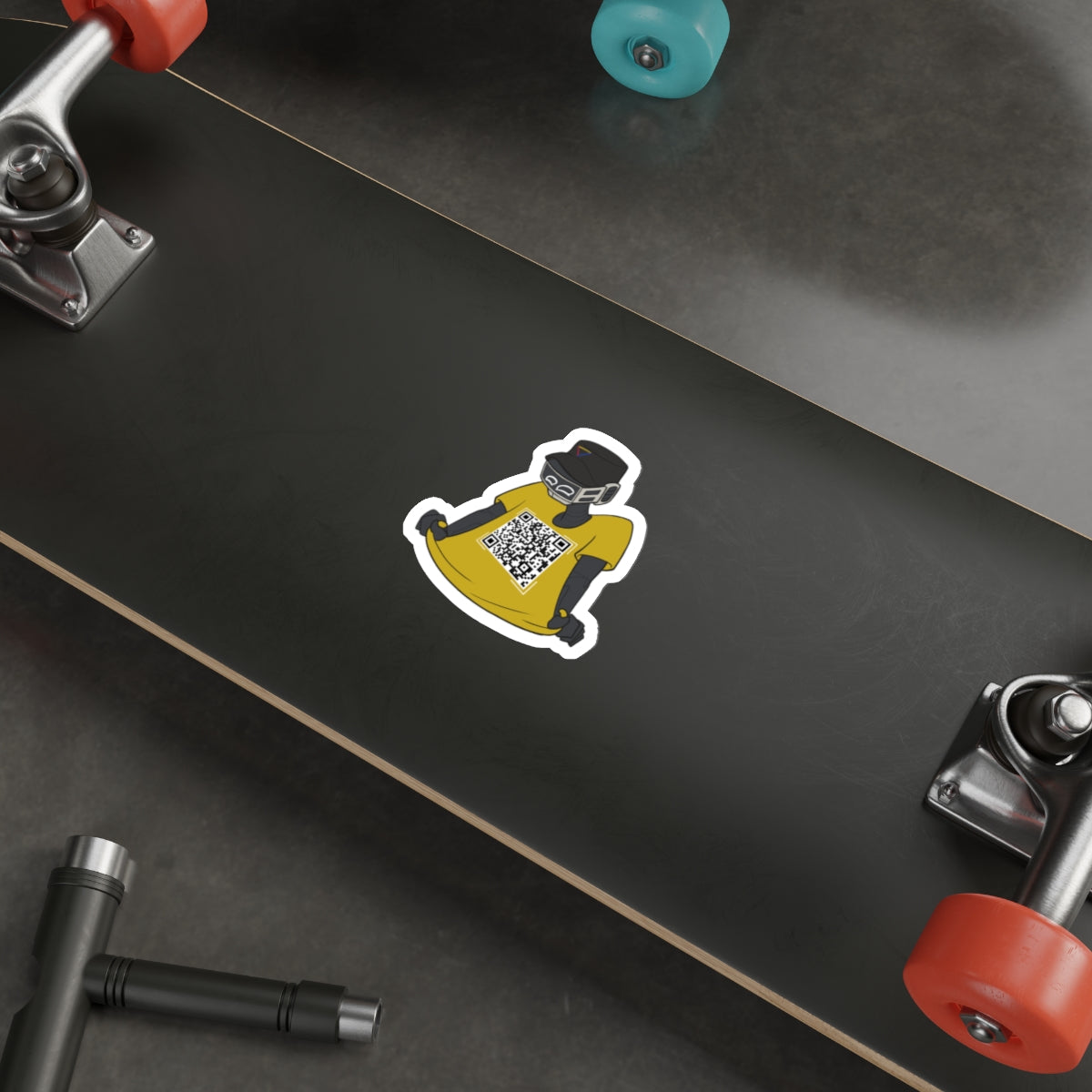 QR L0Fi Sticker