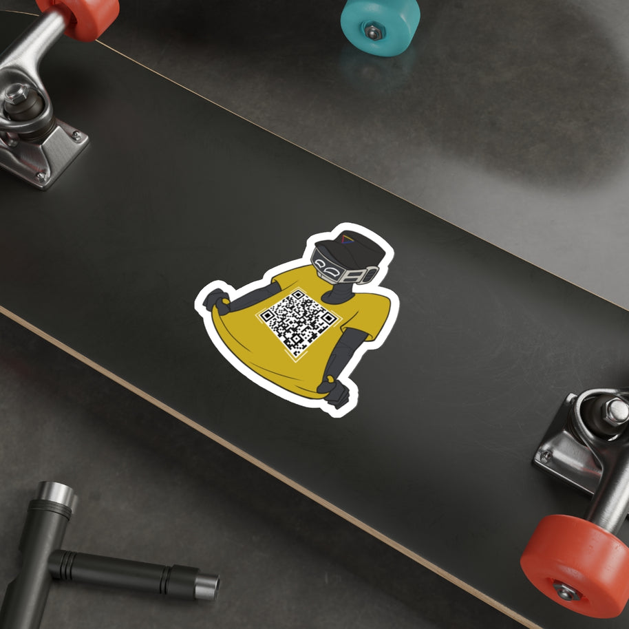 QR L0Fi Sticker