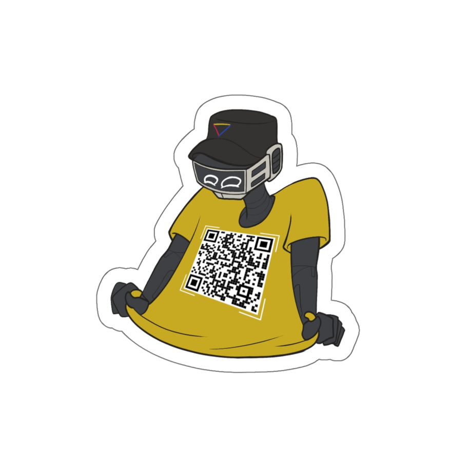 QR L0Fi Sticker