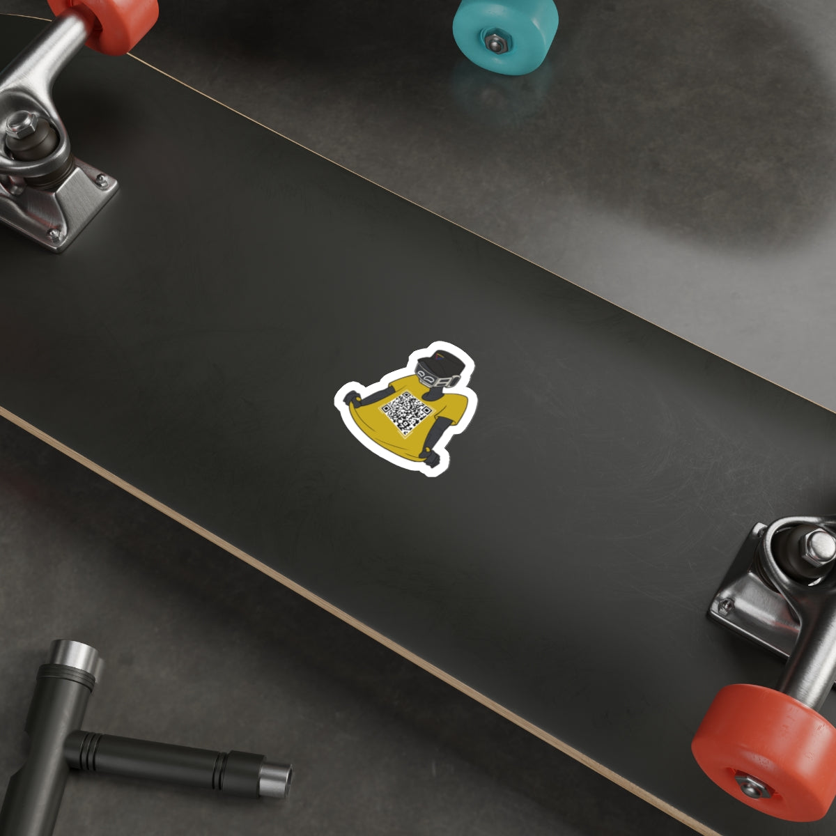 QR L0Fi Sticker