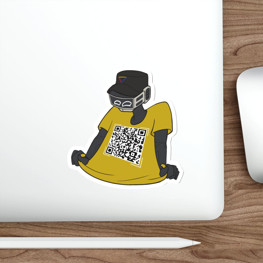 QR L0Fi Sticker