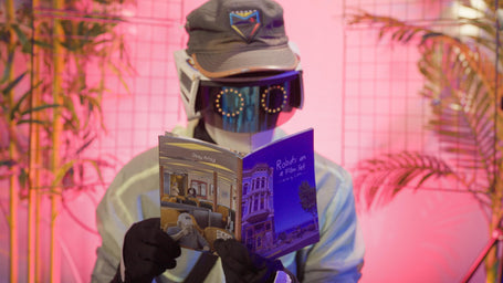 Robots On A Film Set - Physical Zine